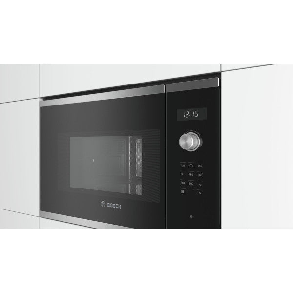 Micro-ondes Encastrable - Bosch Série 6 - Bfl554ms0 - Noir / Inox - 59 Bosch