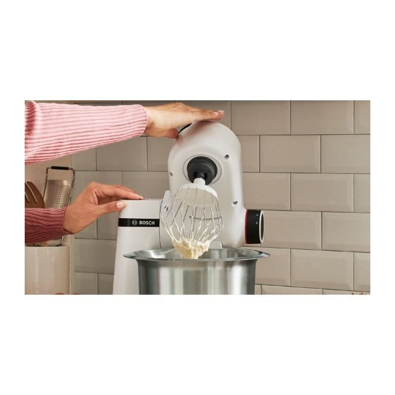 Robot Patissier Compact Et Multifonction Kitchen Machine   Serie 2 - 700w - 3,8l - Blanc Bosch