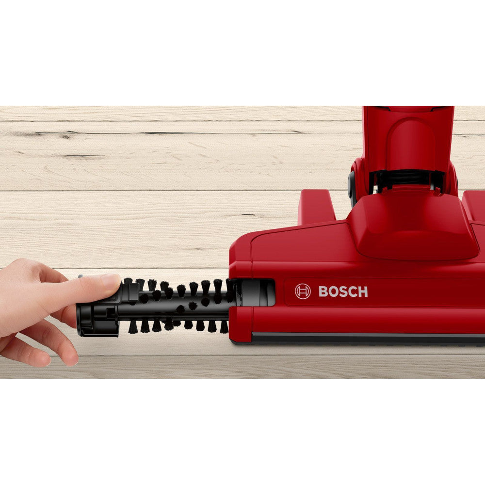 Aspirateur Balai Sans Fil -   Bbhf214r - 14,4 V - 400 Ml - Aspirateur De Table Intégré - Rouge Bosch
