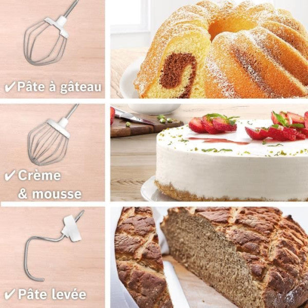 Robot  Pâtissier Bosch Serie 2 Mums2aw21- 700 W - 4 Vitesses - 3,8 L - Bosch