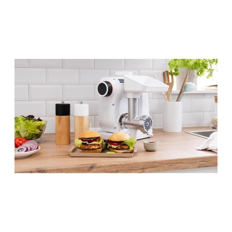 Accessoire Hachoir A Viande -   - Muzs2fww - Blanc - Acier Satin Bosch