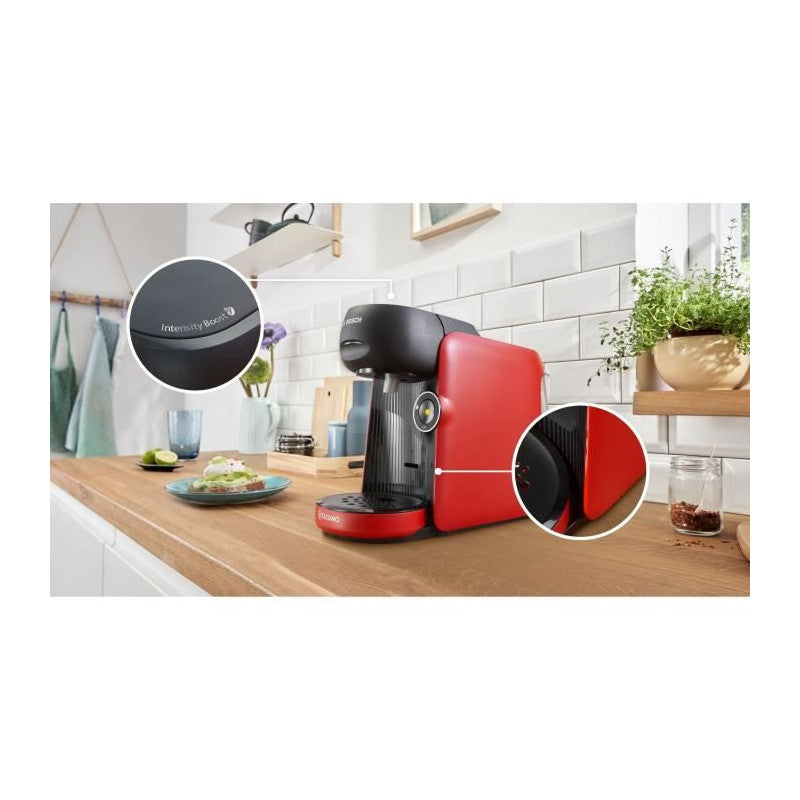 Machine A Café Multi-boissons -   Tassimo - Tas163e - T16 Finesse - 1400 W - 0,7 L - Rouge Bosch