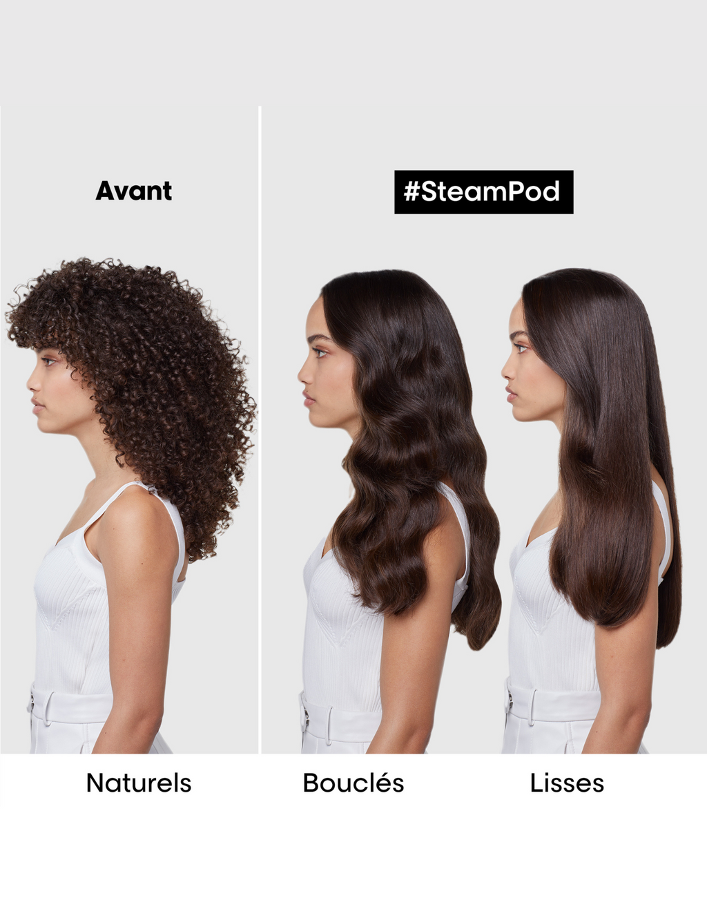 Ensemble Steampod 4.0 avec Sérum lissant