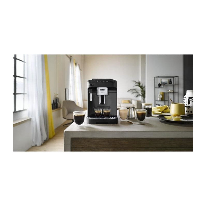 Ecam290.22.b - Machine A Cafe Expresso Broyeur Magnifica Evo - 1450w - 3 Boissons - 1,8l - 250g De Grains Delonghi
