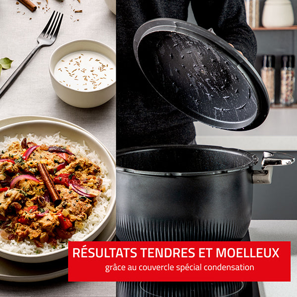 Cocotte-Minute® Clipso Tempo 3-en-1 6L Seb