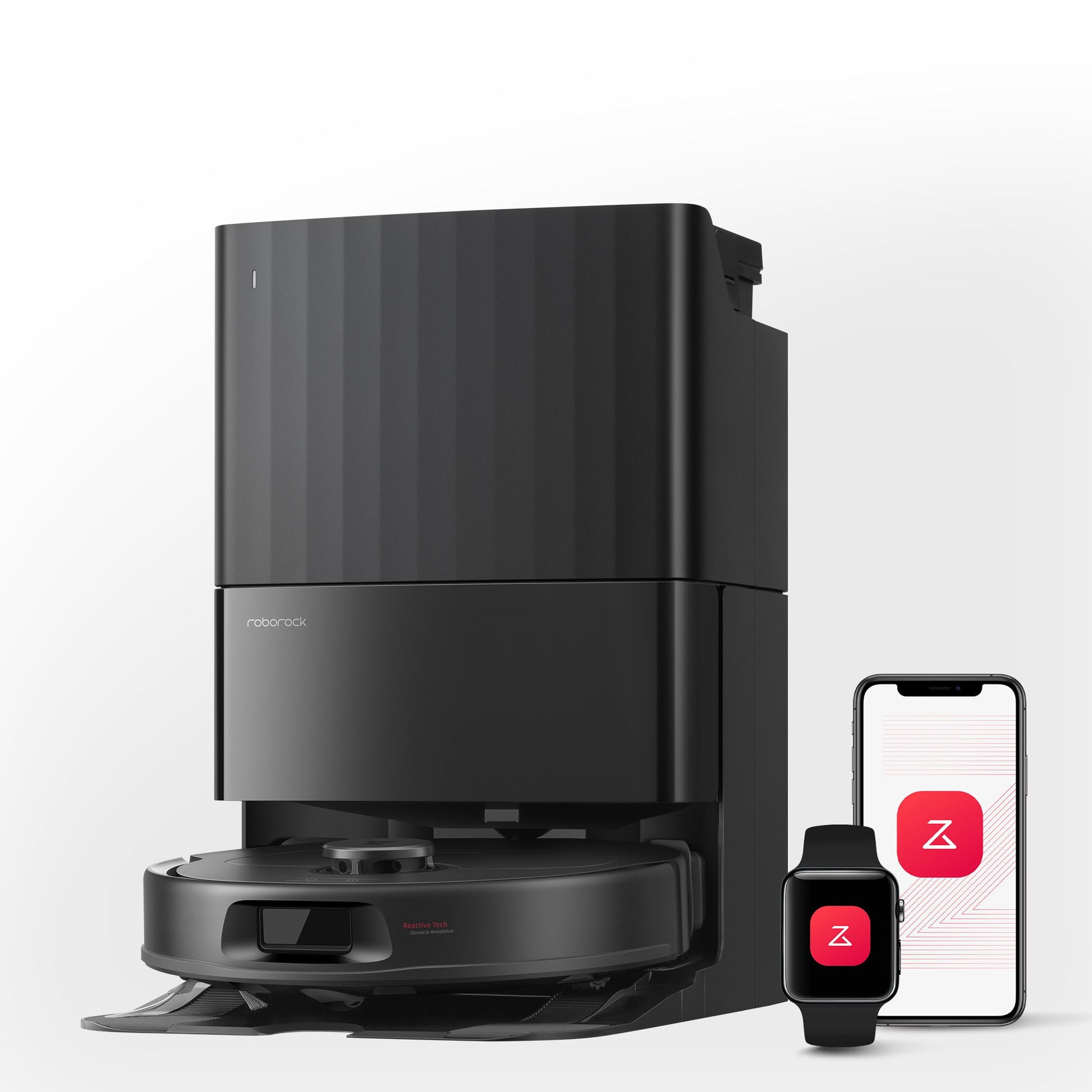 Roborock QV 35S robot aspirateur laveur avec station d’accueil multifonctionnelle