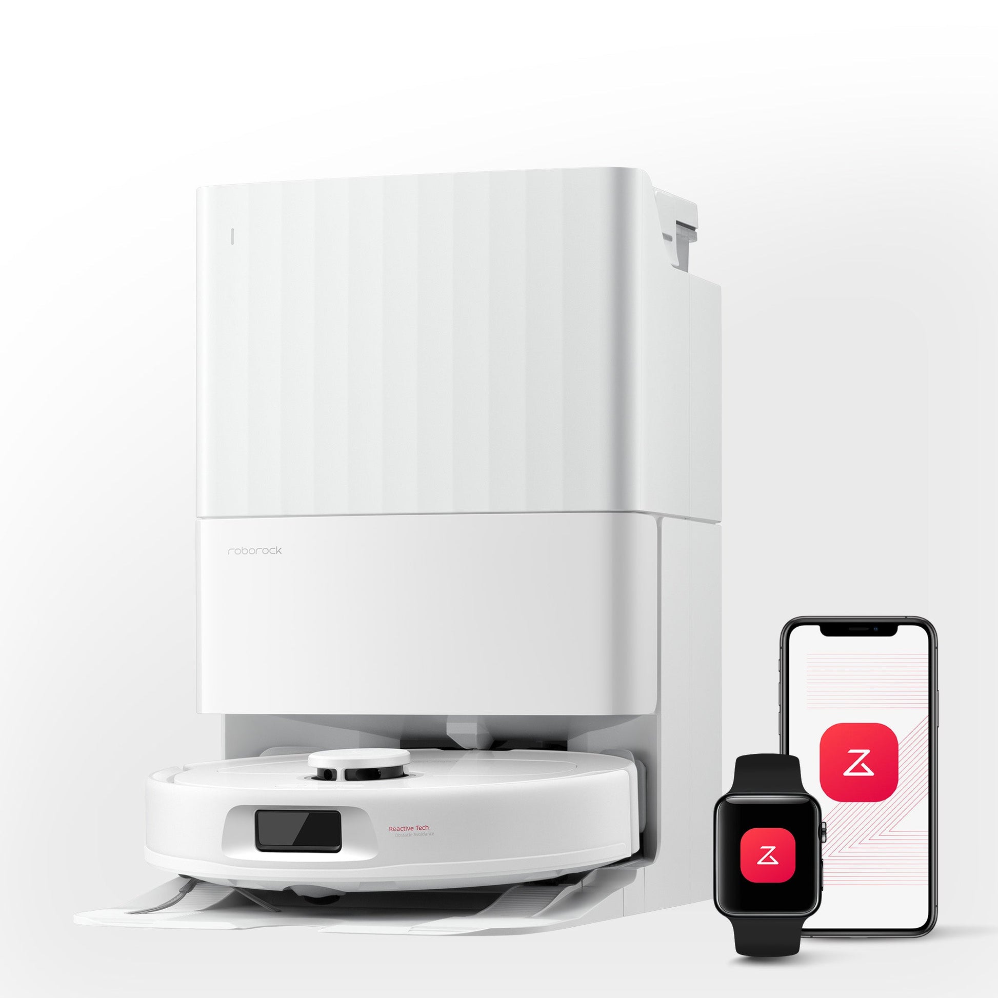 Roborock QV 35S robot aspirateur laveur avec station d’accueil multifonctionnelle