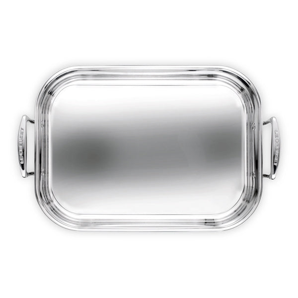 Plat à rôtir rectangulaire inox 35 cm Le Creuset