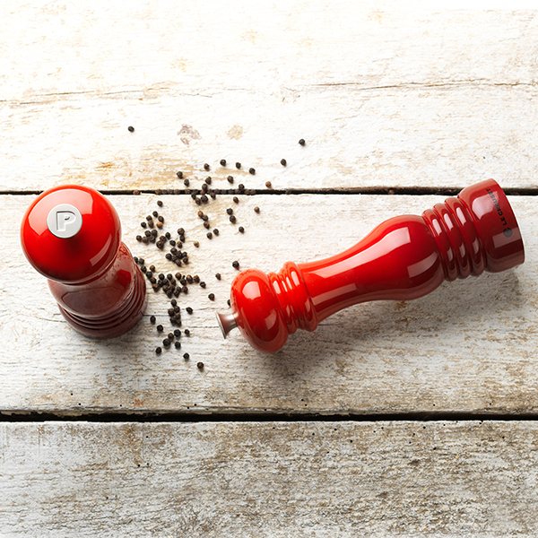 Lot de 2 moulins à sel et à poivre cerise Le Creuset