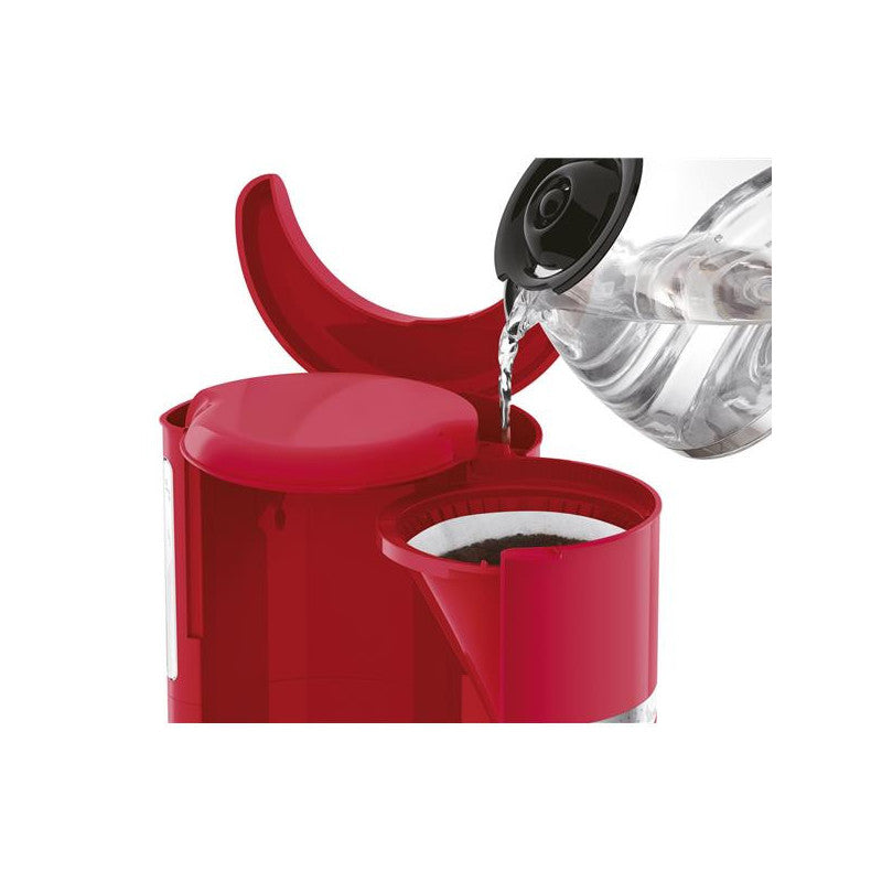 Cafetiere Soleil 1000w 10-15t Retro Rouge   - Fg381510 Moulinex