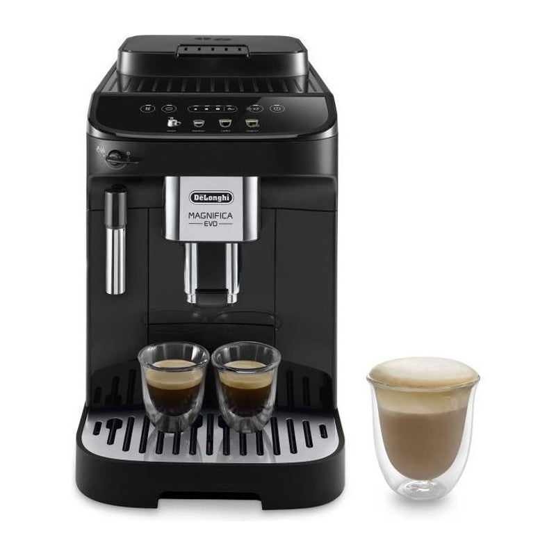 Ecam290.22.b - Machine A Cafe Expresso Broyeur Magnifica Evo - 1450w - 3 Boissons - 1,8l - 250g De Grains Delonghi