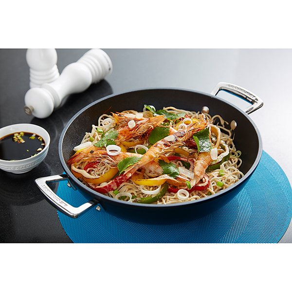 Wok Les Forgées 28 cm Le Creuset