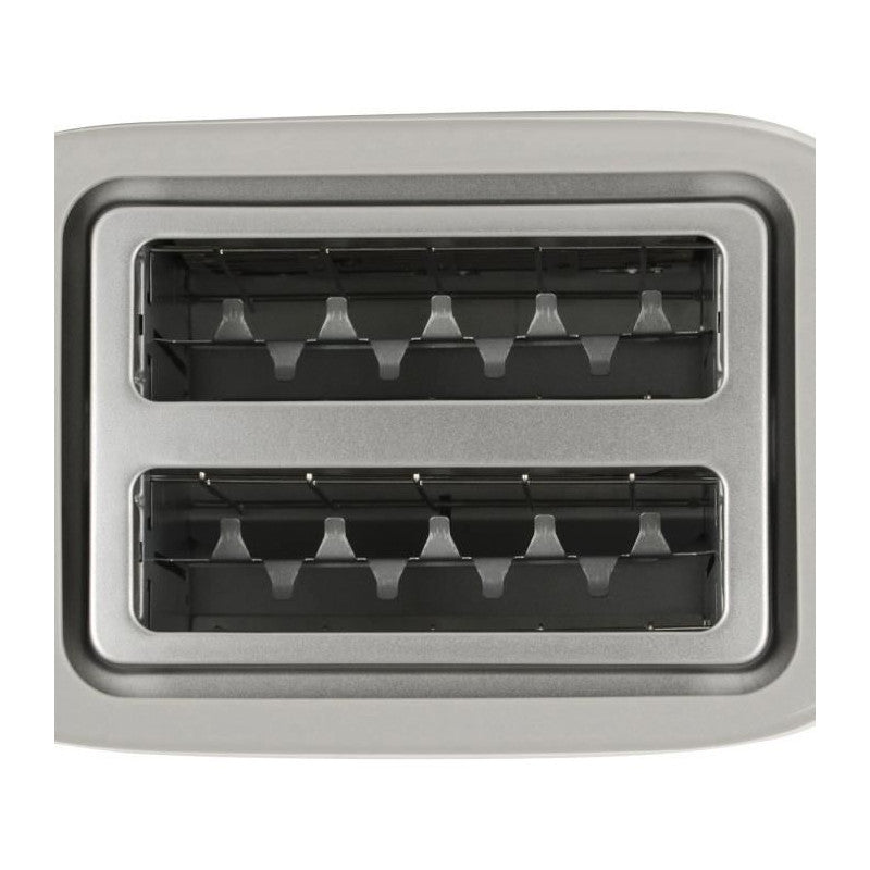 Grille-pain -   - T02t1050w - 2 Fentes - 7 Niveaux De Puissance - Tiroir Ramasse-miettes - Blanc Brandt