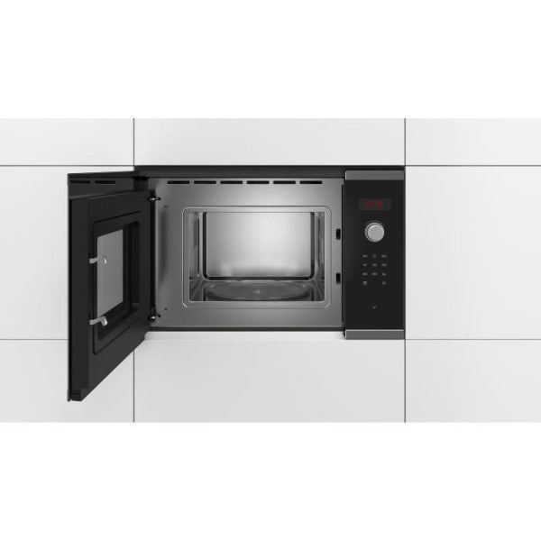 Micro-ondes Simple Encastrable - Bosch Ser4 - Bfl523ms1f - Inox - 20 L Bosch