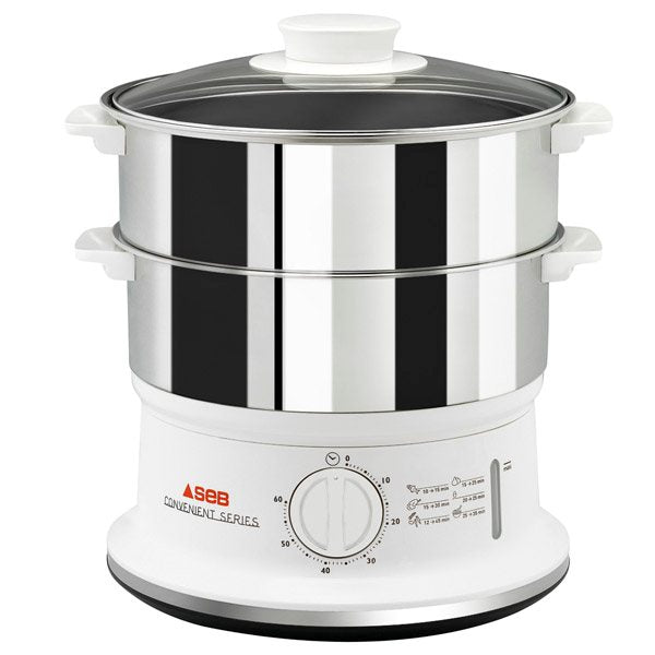 Cuiseur Vapeur 2 bols Inox 6 L VC145100 Seb