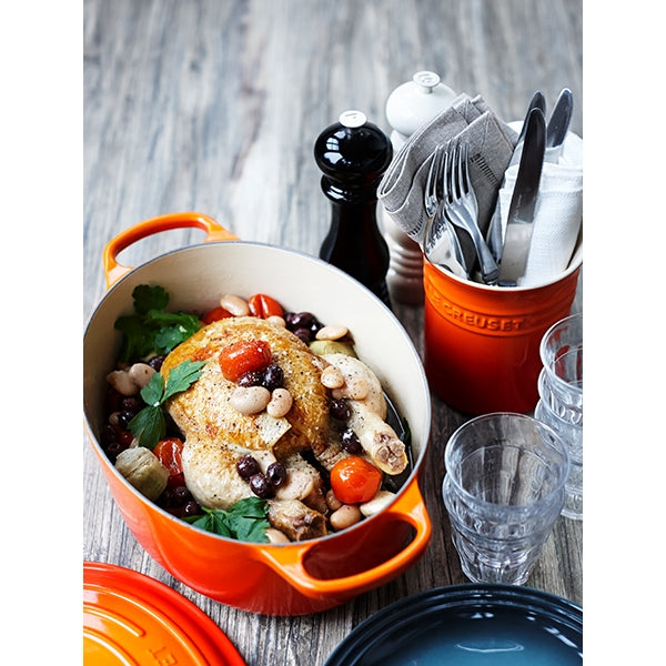 Cocotte fonte ovale volcanique 29 cm Le Creuset