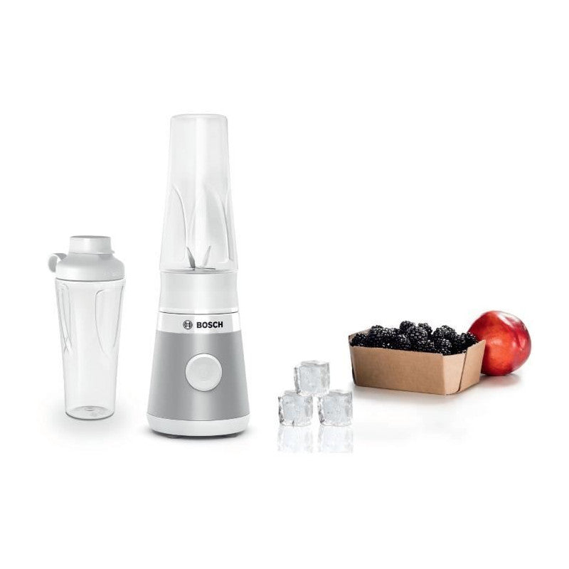 Mini blender bosch - bol mixeur 0,8 l - 4 lames tranchantes inox Bosch