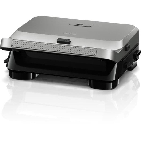 Grill - Braun - Sandwich Maker 5 Sm5005 - 800 W - Inox / Noir Braun