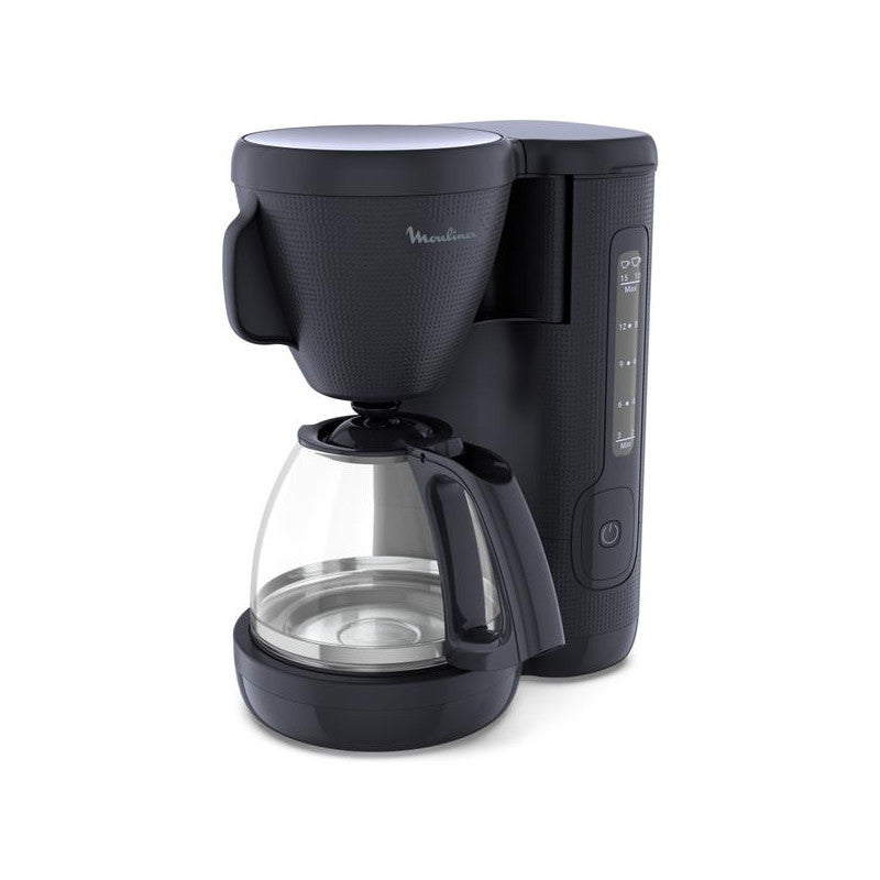 Cafetiere Morning 1000w 1,25l 10/15t Belu Nuit   - Fg2m0810 Moulinex