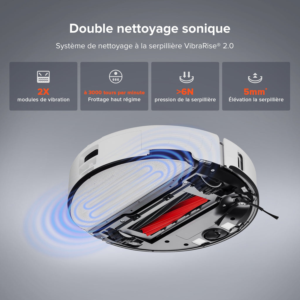 Aspirateur robot Roborock S8 Pro Ultra avec RockDock® Ultra