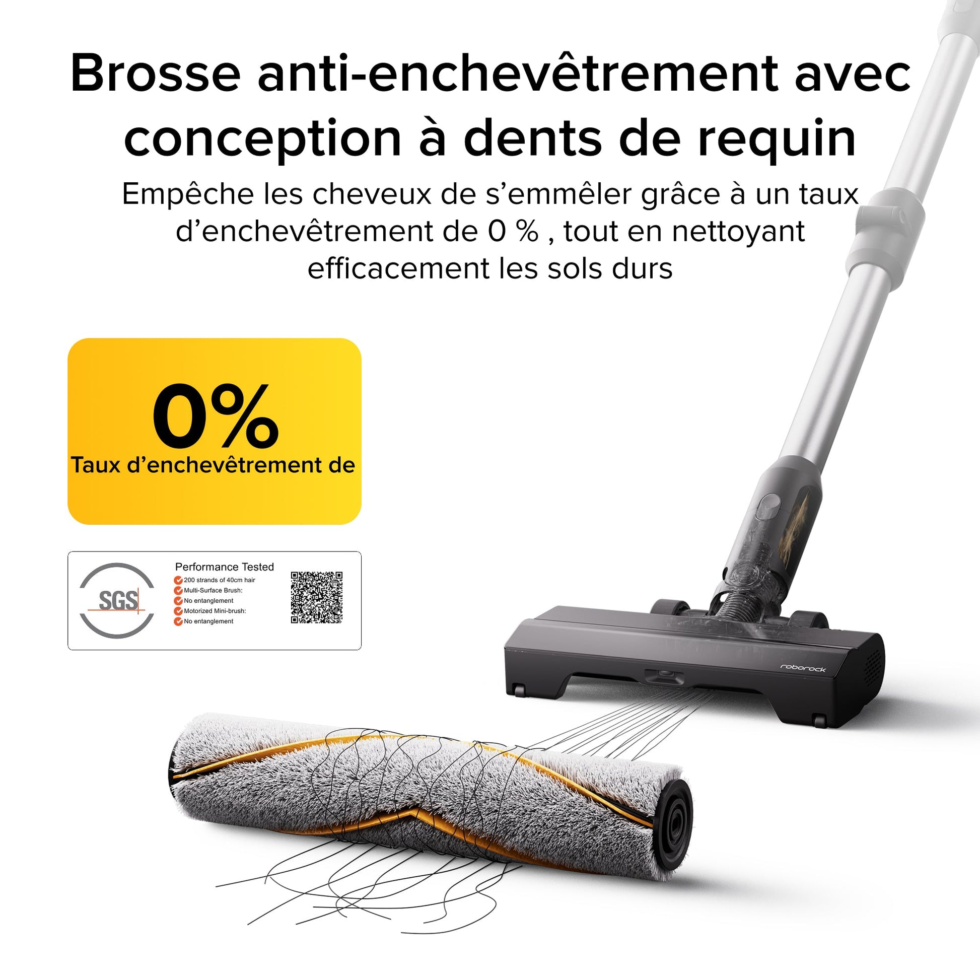 Roborock H60 Ultra aspirateur balai sans fil 3 en 1