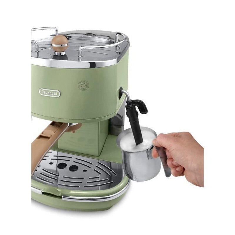 Ecov 310.gr Machine Expresso Classique Icona Vintage - Vert Delonghi