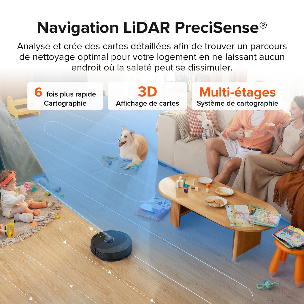 Roborock Q8 Max robot aspirateur