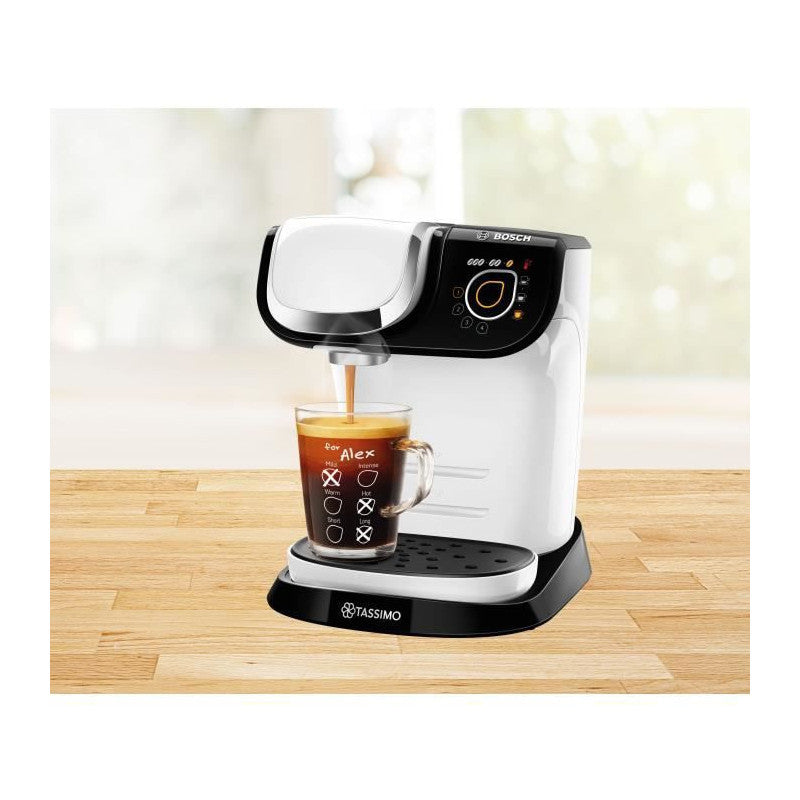 - Tassimo - Tas6504 - Machine A Cafe Multi-boissons - Blanc Bosch