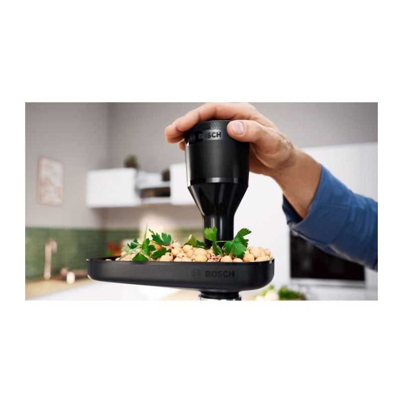 Hachoir A Viande   Série 6 Mfws640b - 500 W - 3,5 Kg/mn - 3 Grilles De Hachoir - Noir Bosch