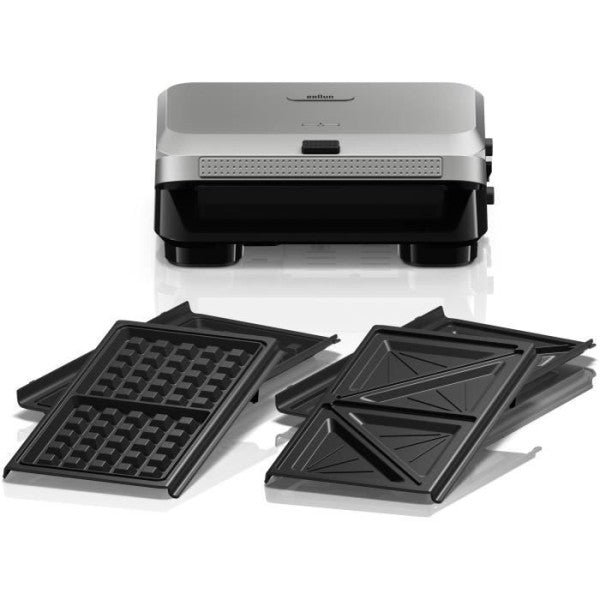Grill - Braun - Sandwich Maker 5 Sm5005 - 800 W - Inox / Noir Braun