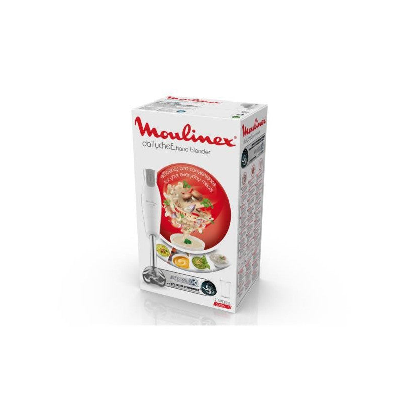 Mixeur plongeant - 600w - blanc Moulinex