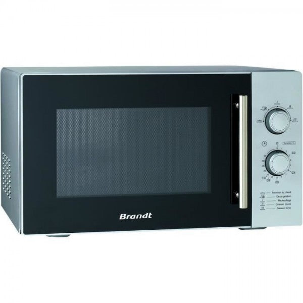 Micro-ondes Monofonction Pose Libre Brandt Sm 2602s Silver - 26 L - 90 Brandt