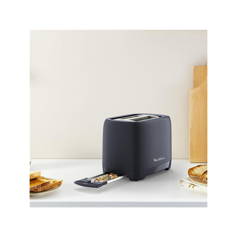 Toaster Morning 2 Tranches 850w Bleu Nuit   - Lt2m0810 Moulinex