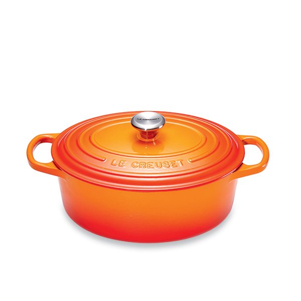 Cocotte fonte ovale volcanique 27 cm Le Creuset