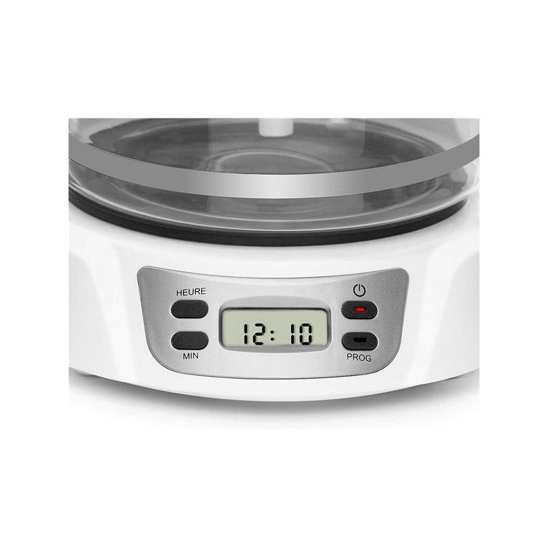 Cafetiere Prog 18 Tasses Blanc Silver    - Caf1318es Brandt