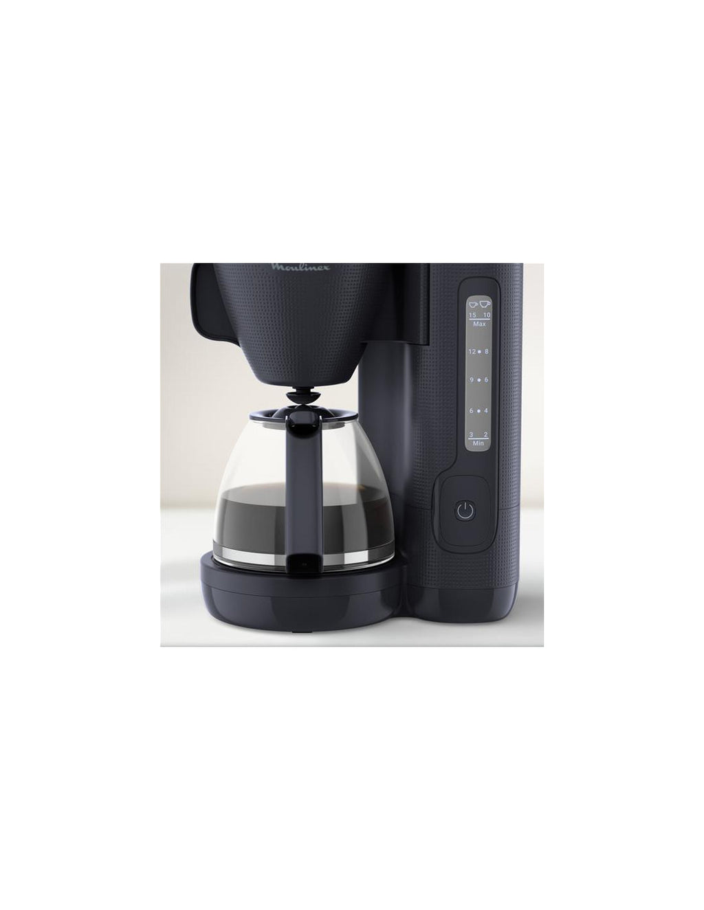 Cafetiere Morning 1000w 1,25l 10/15t Belu Nuit   - Fg2m0810 Moulinex