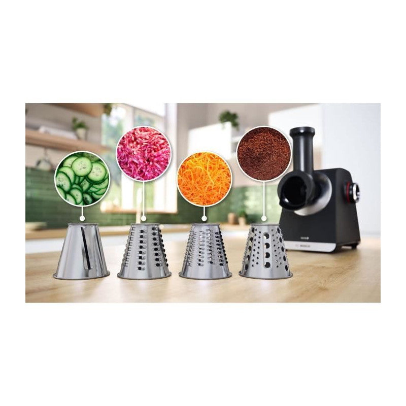 Hachoir A Viande   Série 6 Mfws640b - 500 W - 3,5 Kg/mn - 3 Grilles De Hachoir - Noir Bosch