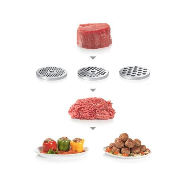 Hachoir Electrique  A Viande Bosch Mfw68640 - Propower 800 W Avec Acce Bosch