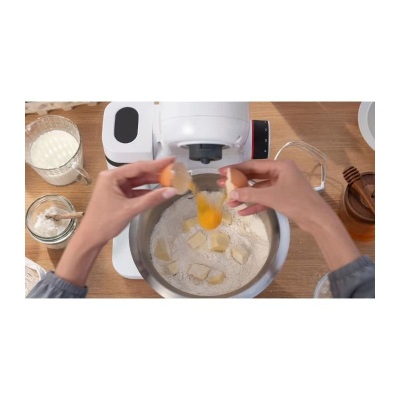 Robot Patissier Compact Et Multifonction Kitchen Machine   Serie 2 - 700w - 3,8l - Blanc Bosch