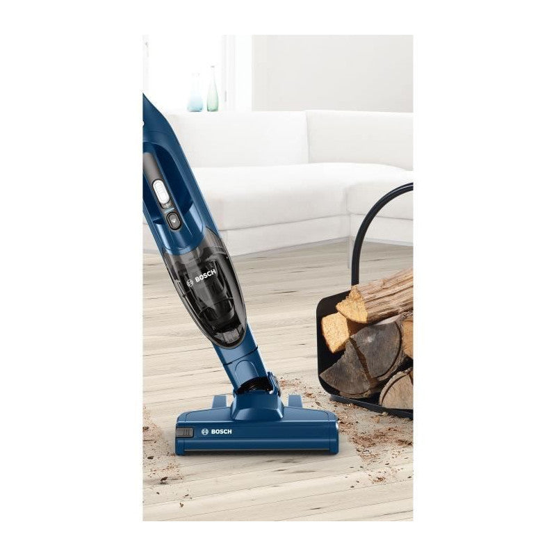 Aspirateur Balai Sans Fil -   Bbhf216 - 16 V Max. - Batterie Lithium - 36 Min - Aspirateur De Table Intégré - Bleu Bosch
