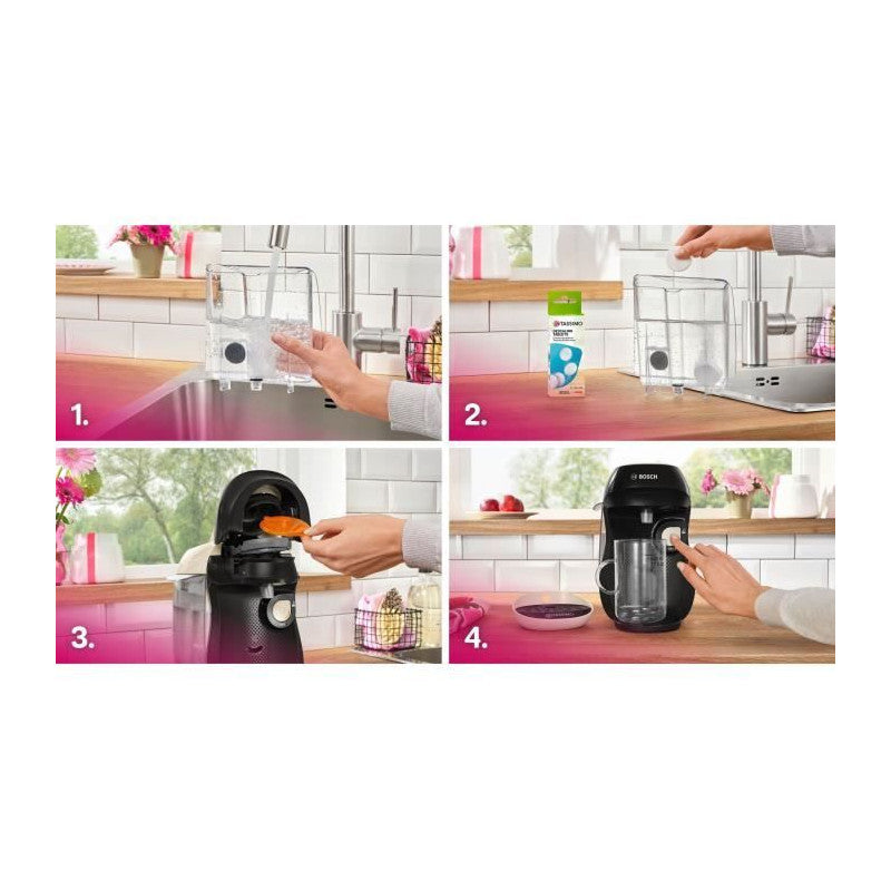 Machine A Café Multi-boissons -   - Tassimo - T10 Happy Vanille - 1400 W Bosch