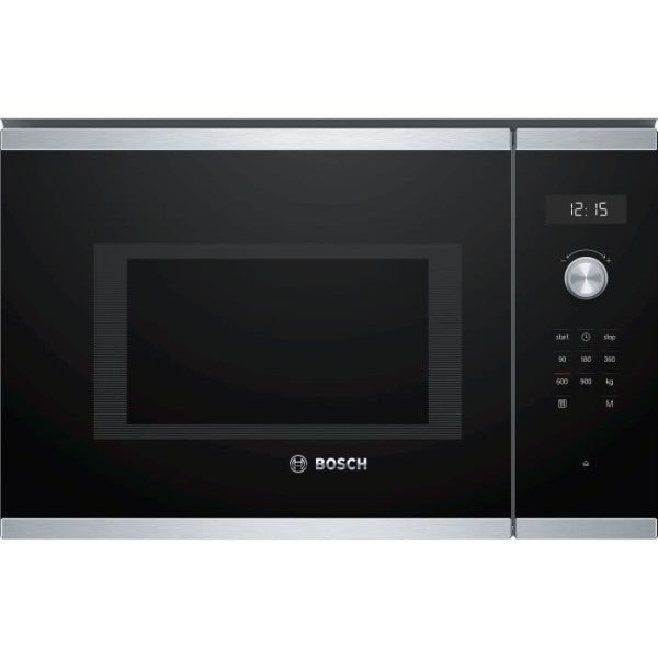 Micro-ondes Simple Encastrable - Bosch Ser6 - Bfl554ms1f - Inox - 25 L Bosch