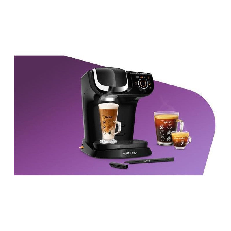 Machine A Cafe Multi-boissons -   Tassimo Tas6502 - Noir Bosch