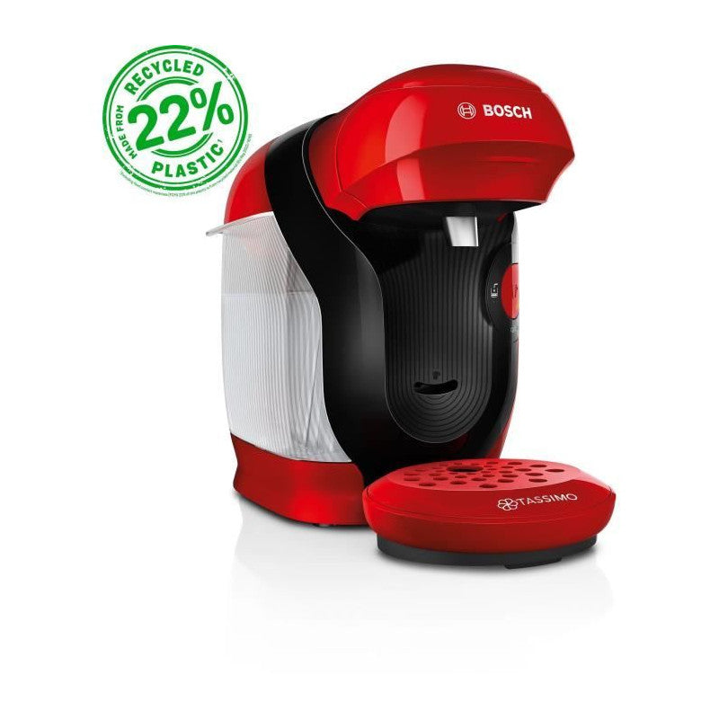 Machine A Café Multi-boissons -   - Tassimo - T11 Style Rouge - 1400 W Bosch