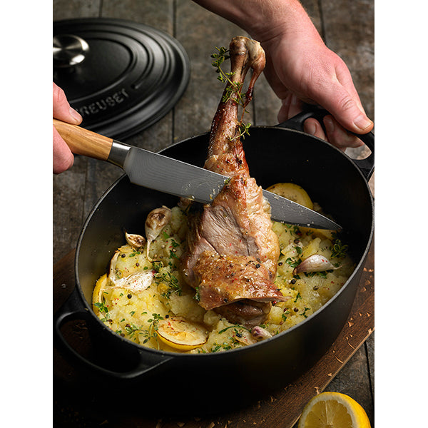 Cocotte fonte ovale 27 cm noir Le Creuset