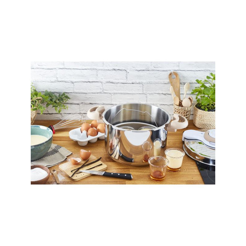 Cocotte-minute® clipsominut eco respect 9 L natural Seb