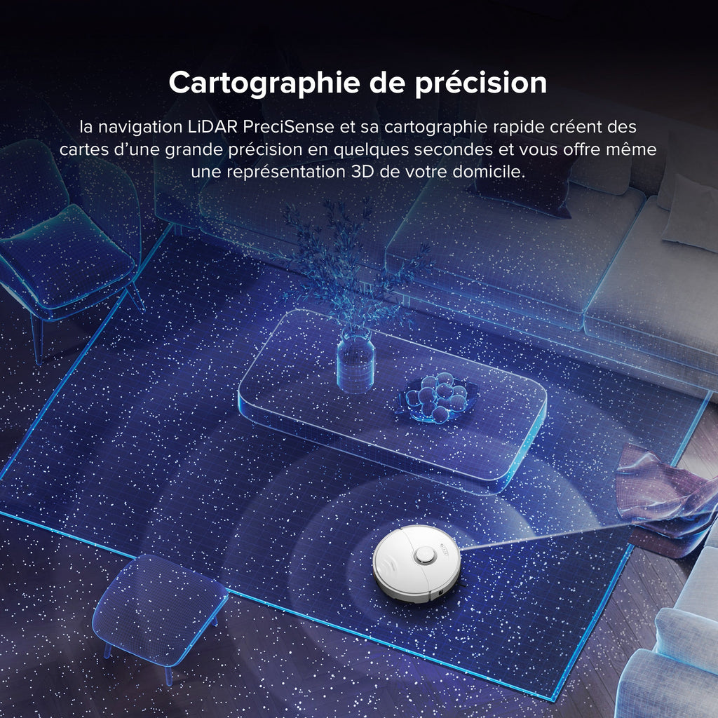 Aspirateur robot Roborock S8 Pro Ultra avec RockDock® Ultra
