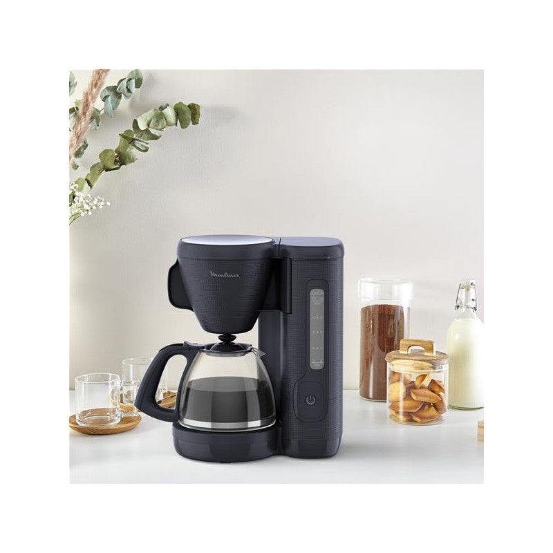 Cafetiere Morning 1000w 1,25l 10/15t Belu Nuit   - Fg2m0810 Moulinex