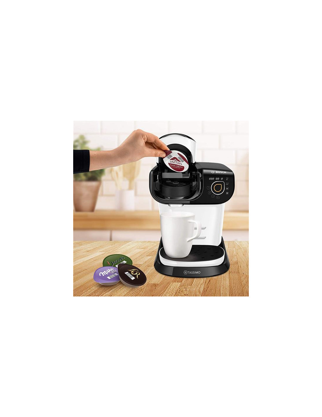 - Tassimo - Tas6504 - Machine A Cafe Multi-boissons - Blanc Bosch