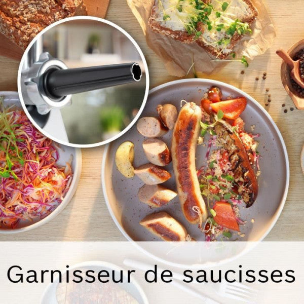 Hachoir Electrique  A Viande - Bosch - Mfws420w Série 4 - Blanc - 500 Bosch